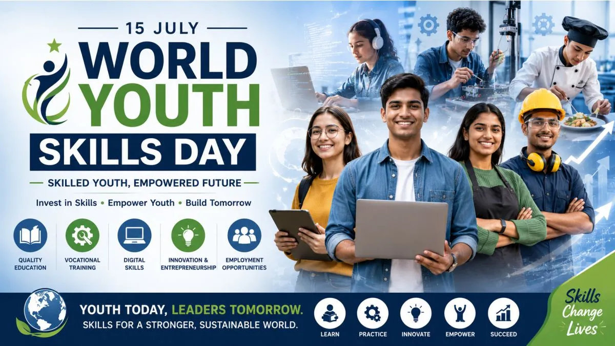 Youth Skills Day – 15 July: Empowering Young People for a Better Future