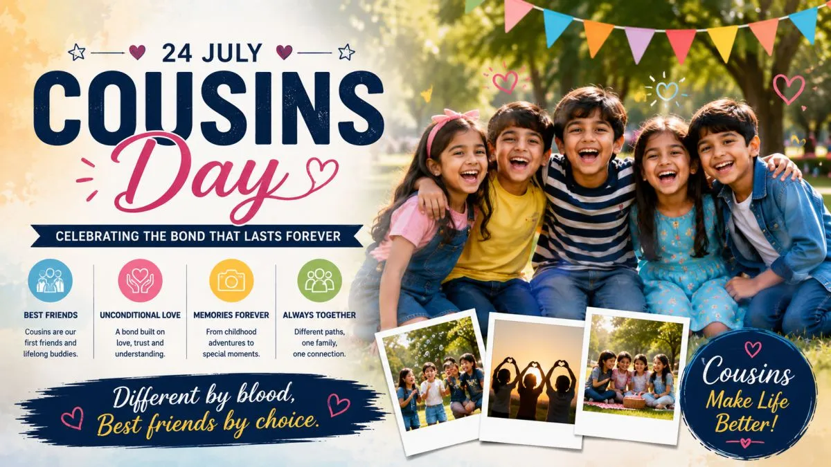 Cousins Day – 24 July: Celebrating the Special Bond Between Cousins