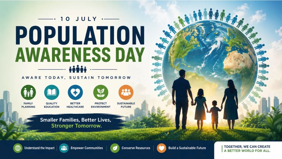 Population Awareness Day – 10 July: Importance, History, and Global Significance
