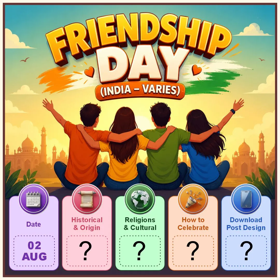Friendship Day (India – varies)