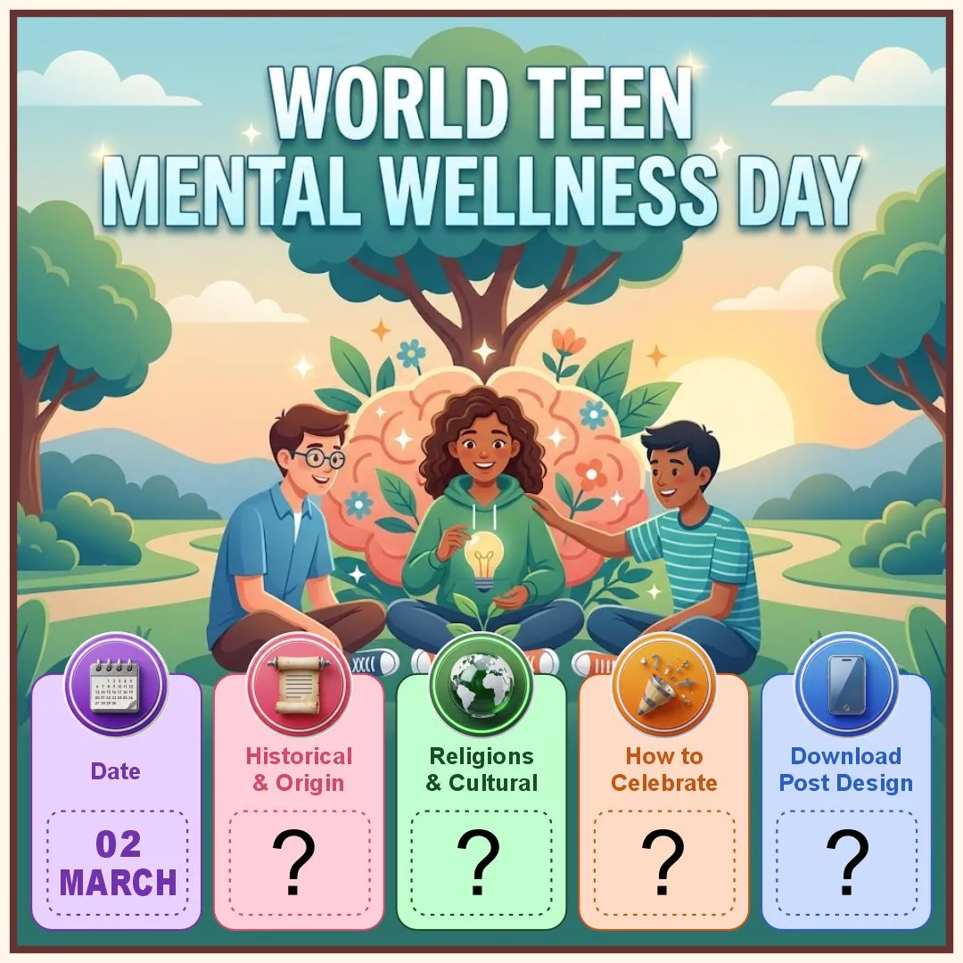 World Teen Mental Wellness Day