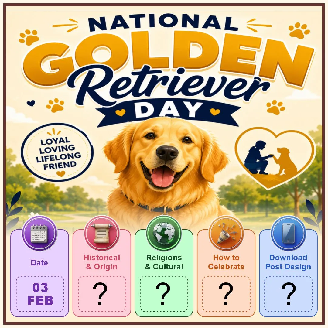 National Golden Retriever Day